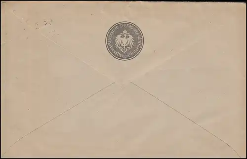 99 Germania EF auf Ortsbrief Reichsstelle für Gemüse & Obst BERLIN 29.10.1917