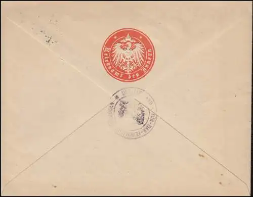 Reichsdienstsache Reichsamt des Innern Brief BERLIN 30.1.1918 nach Dettweiler