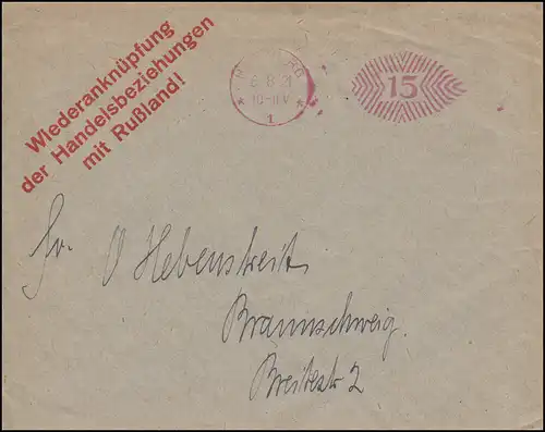 AFS HAMBURG 6.8.21 Cause de pression Relié Relations commerciales avec la Russie