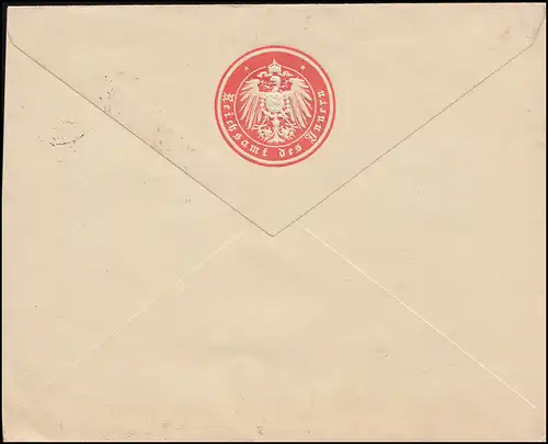 Reichsdienstsache Reichsamt des Innern Brief BERLIN 10.1.1916 nach Leipzig