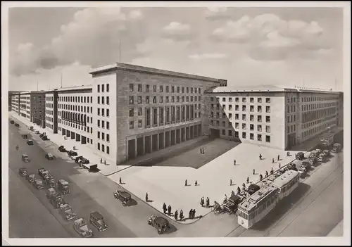 Ansichtskarte Berlin Reichsluftfahrtministerium, BERLIN Frauenwerk 5.9.1940