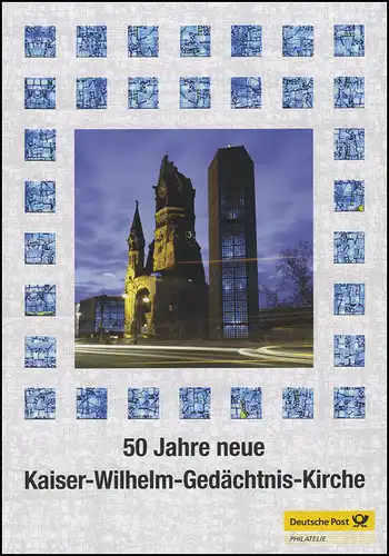 2898 Nouvelle Eglise de la mémoire de l'empereur Guillaume Berlin - EB 7/2011