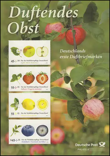 2769-2772 Wohlfahrt Duftendes Obst - EB 1/2010