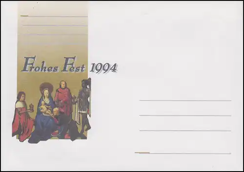 1770-1771 Weihnachten 1994 [EB 2/1994] mit Grußwort Bundespräsident Herzog 