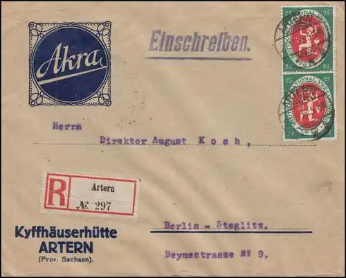 109 Assemblée nationale MeF R-Lettre Kyffhausenhütte ARTEN 21.11.19 à Berlin