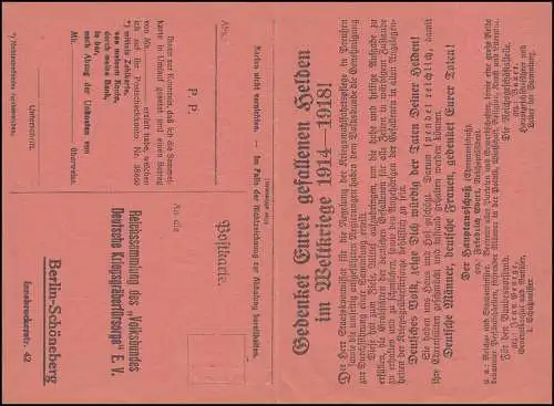 AFS BERLIN-WILMERSDORF 20 M - 28.3.23 auf Drucksache Kriegsgräberfürsorge e.V.