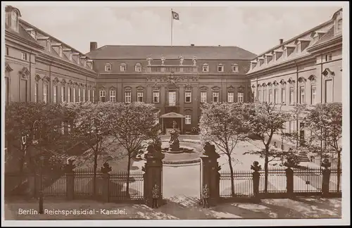 Carte de la chaire Reichspresidial, BERLIN 17.8.1939 après Stolberg/Harz