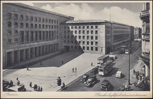 Carte de Berlin Reichsahrungsministerium, POTSDAM 6.4.1938 vers Eisenach