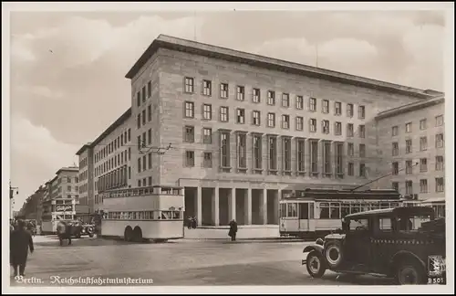 Carte de Berlin Reichsahrungsministerium, vers 1935, inutilisé