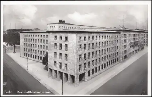 AK Berlin Reichsahrungsministerium trilingue, BERLIN 7.6.1937 vers Weinheim