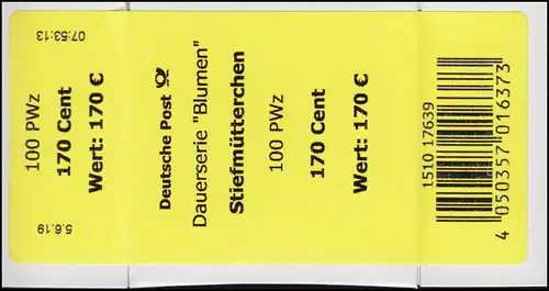 3473 Belle-mère 170 centimes + CF Banderole / autocollants