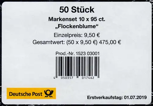 FB 90 Fleur Flocon, Plie feuilletée ANDEROLE