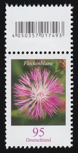 3470 Flockenblume 95 Cent aus 500er-Rolle, mit Codierfeld **
