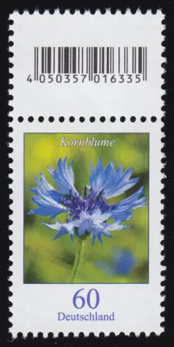 3468 Kornblume 60 Cent 500er-Rolle mit Codierfeld **