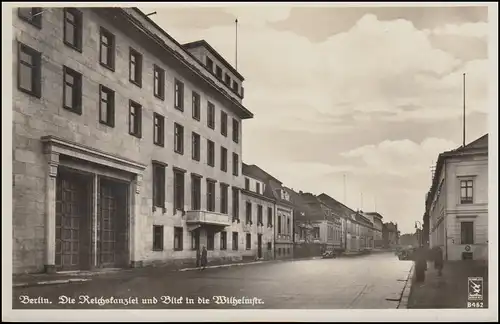 AK Reichskanzlei und Blick in die Wilhelmstraße, BERLIN 14.7.1939