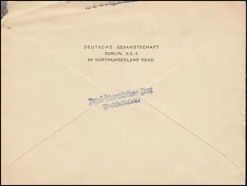 Frei durch Ablösung Gesandtschaft Dublin Auswärtiges Amt Brief BERLIN 29.7.1935