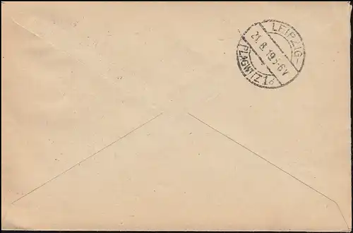 107+108+109 Nationalversammlung R-Brief WEIMAR-NATIONALVERSAMMLUNG 20.8.1919
