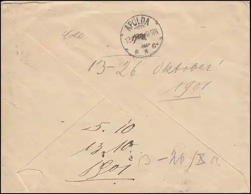 Egypte Pyramide 1 Piastre sur la lettre R de secours-R temple CAIRO 5.10.2001 après APOLDA