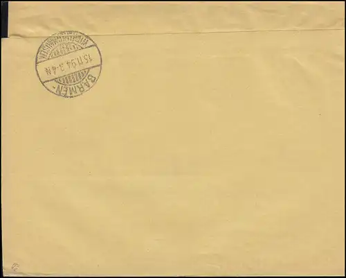 Wurtemberg PS 2 Streifband Le timbre ESSLINGEN-BAHNHOF 14.11.1894