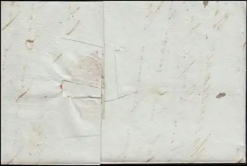 Baden Vorphilatelie Brochure écrite en 1827 à l'agent de poste Maltacher Sekingen