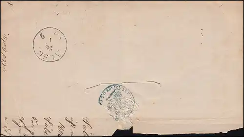 4 Tampon en tant que lettre EF Temporaire cadre WALDENBURG EN SCHLESIE 25.1.72