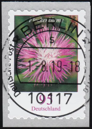 3483 Flocon 95 centimètre carré avec numéro UNGERADER, ET-O 1.8.2019