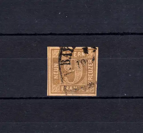 Bayern 11 Ziffer 9 Kreuzer - Bahnpoststempel