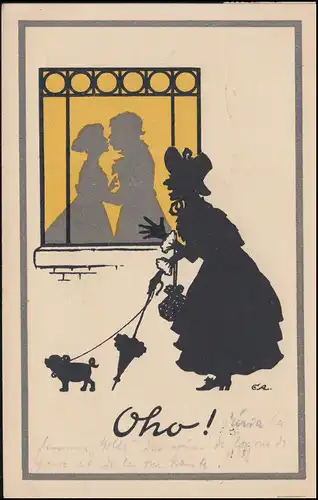 Poste ferroviaire KEMPEN (RHEIN) - VENLO 15.9.1922 sur carte d'affichage Images Oho!