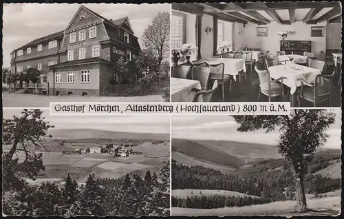 Ansichtskarte Gasthof Mörchen, Altastenberg (Hochsauerland), NORDENAU um 1960