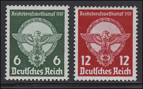 689-690 Concours professionnel du Reich - Taux **