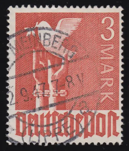 Alliierte Besetzung 961 Friedenstaube 3 M, O geprüft Schlegel BPP