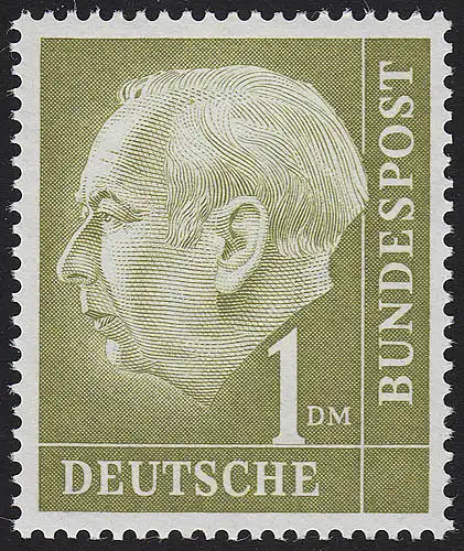 194x Xw Heuss 1 FF caoutchouc lisse ** frais