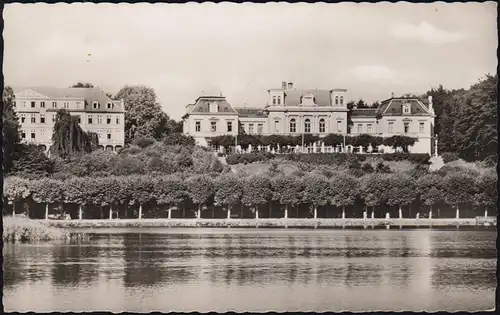 Le temple de Bimöhlen sur Bad Bramstedt sur AK Bad Segeberg SSt 14.9.56