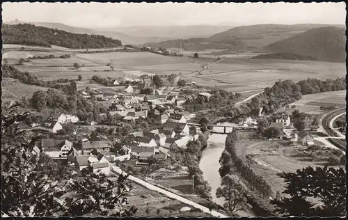 Le temple de la poste de campagne 5161 soirées sur AK approprié, DUREN 23.10.1962 à Viersen