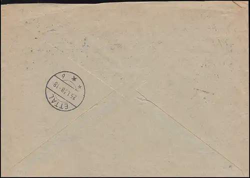 Hindenburg-Konkreimigung S 163 et S 164 MiF avec 530 R-Bf. BRAUNSCHWEIG 24.1.38