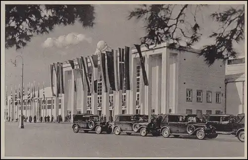 769 Wiener Messe auf passender AK Südhalle SSt WIEN Technische Messe 24.9.41