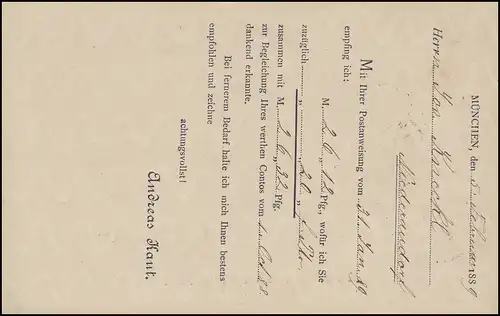 Bayern P 34/02, paragraphe 5 Pfila DV 89: MÜNCHEN I. - 5.2.89 vers Niederaudorf