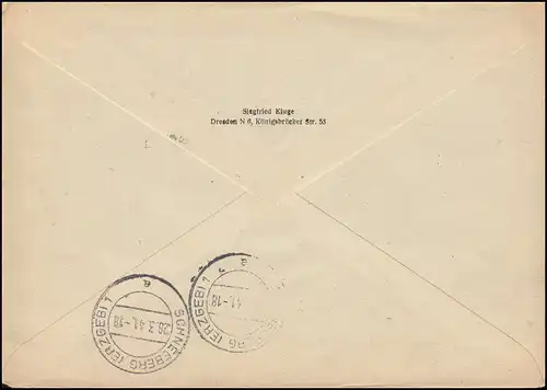 768-771 Wiener Messe Satz-R-Bf. passender SSt WIEN Wiener Frühjahrsmesse 16.3.41