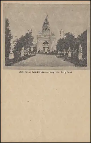 Bayern P 48 Landesausstellung ohne Initialen SSt Nürnberg 9.9.96 Betzigau 10.9.