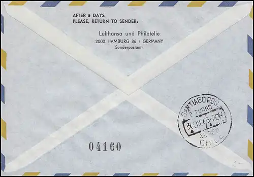 Jahres-Schlussflug LUFTHANSA Hamburg-Santiago de Chile, MiF SSt Hamburg 29.12.65