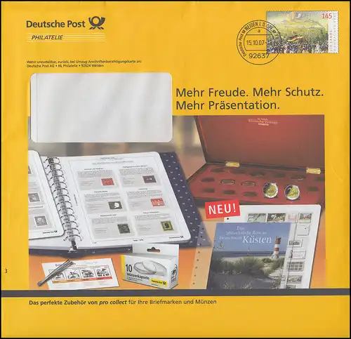 Plusbrief F 249 Hambacher Fest: Freude & Schutz & Präsentation, WEIDEN 15.10.07