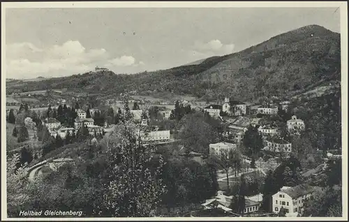 Carte de visite Heilbad Egelenberg: Panorama, Bad Eilenberg 7.9.37