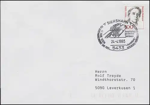 Tonverladung am Bahnhof Siershahn & Eisenbahnwaggons, Bf SSt Siershahn 24.4.1993