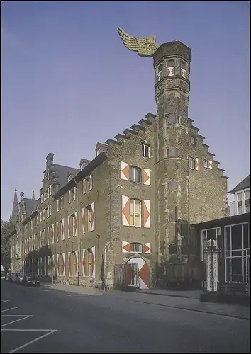 1903 Le Carnaval de Cologne, EF sur la carte de vue Zeughaus SSt Cologne Stadtmuseum 9.12.97