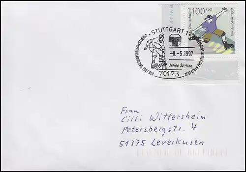 1899 Fun-Sport Inline-Skating, EF Bf SSt Stuttgart Inline Skating 8.5.1997