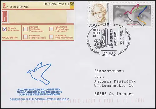 2026 Menschenrechte, MiF R-Bf SSt Kiel UNO-Ausstellung & Menschenrechte 22.11.98