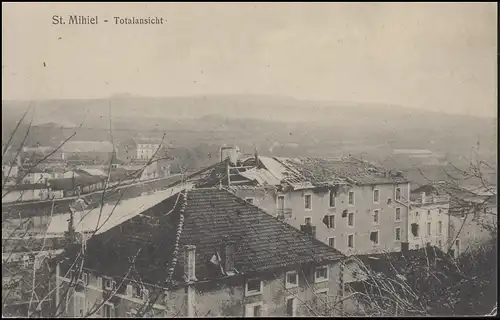 Poste de terrain 1. Coll. Mun. Artillerie 121. J.D. sur AK St. Mihiel, main 22.6.15