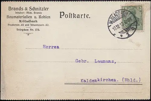 Germania EF PK Baumaten Hochen Mönchengladbach 13.12.12. n. Kaldenkirchen