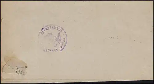 Dienst 6x 73 Ziffer 50 M. MeF Amtsgericht Gummersbach 12.4.7.23 nach Wipperfürth