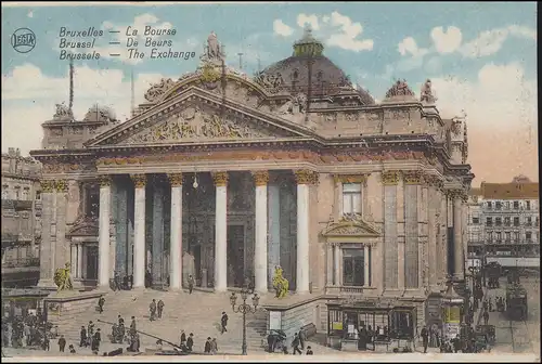 Belgien AK Brüssel Bruxelles Brussel: Die Börse La Bourse De Beurs, 14.1.1930
